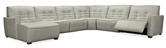 Reaux Grandier 6-Piece LAF Chaise Sectional w/ 2 Recliners image