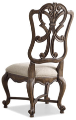 Rhapsody Wood Back Side Chair - 2 per carton/price ea - Sanctuary Home Furnishings (CA)*
