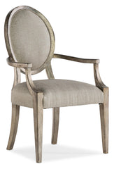 Sanctuary Romantique Oval Arm Chair - 2 per carton/price ea - Sanctuary Home Furnishings (CA)*