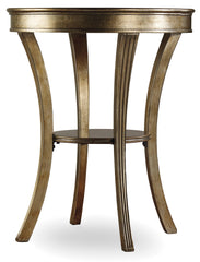 Sanctuary Round Mirrored Accent Table - Visage - Sanctuary Home Furnishings (CA)*