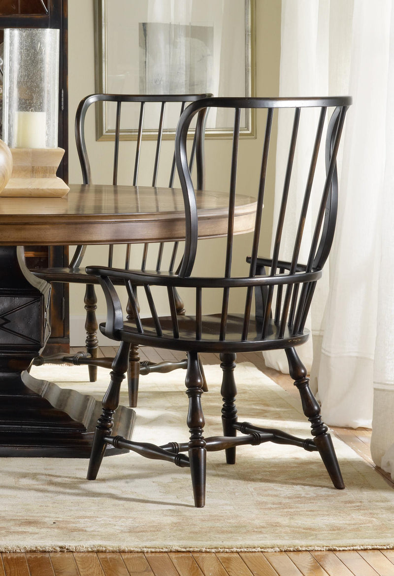 Sanctuary Spindle Arm Chair - 2 per carton/price ea - 3005-75300 - Sanctuary Home Furnishings (CA)*