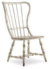 Sanctuary Spindle Back Side Chair - 2 per carton/price ea - Sanctuary Home Furnishings (CA)*