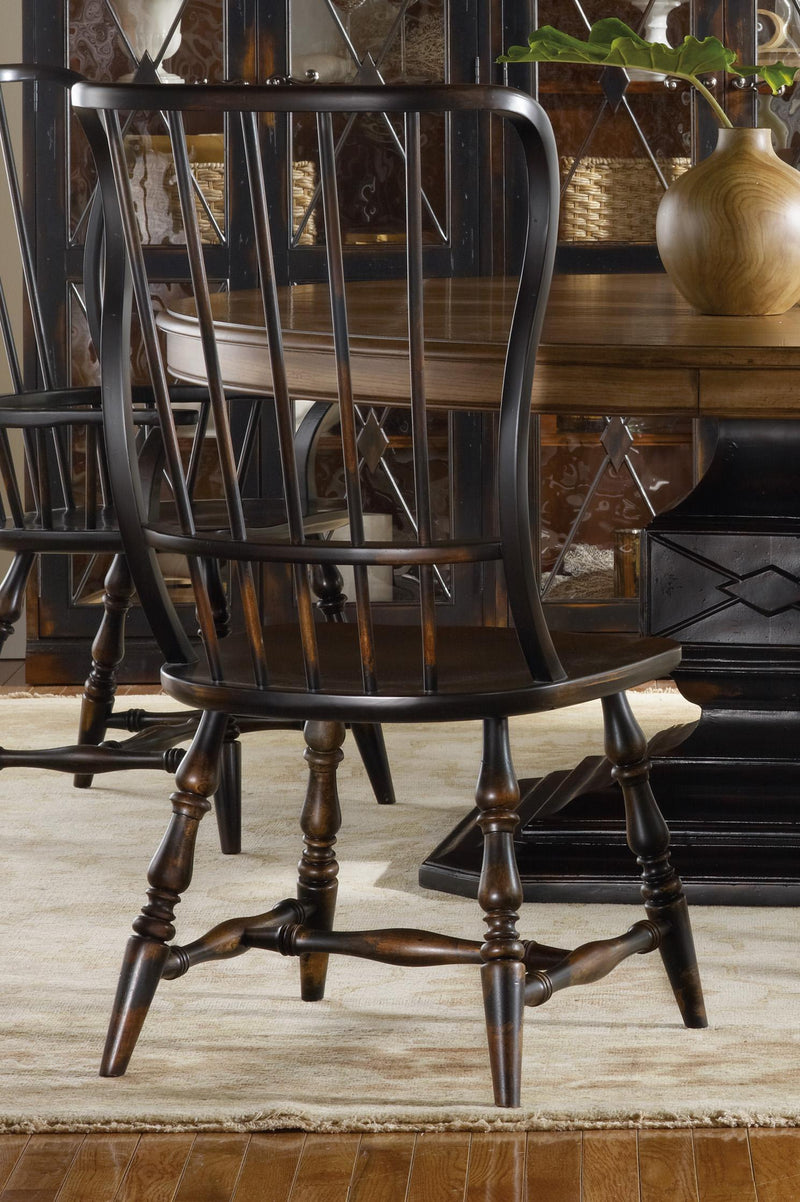 Sanctuary Spindle Side Chair - 2 per carton/price ea - 3005-75310 - Sanctuary Home Furnishings (CA)*