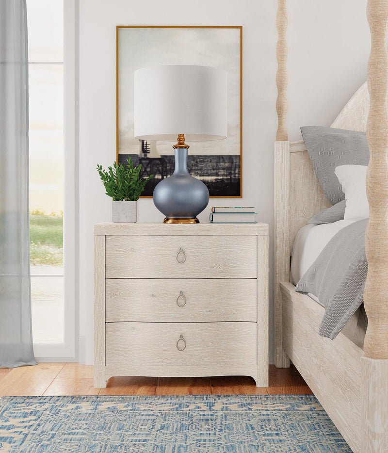 Serenity Antigua Three Drawer Nightstand - 6350-90116-80