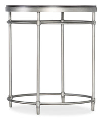 St. Armand Round End Table - 5601-80113-BLK