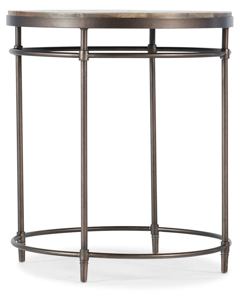 St. Armand Round End Table - 5601-80113-LTWD - Sanctuary Home Furnishings (CA)*