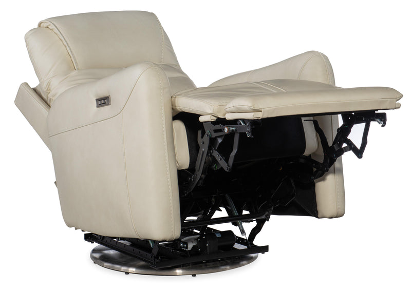 Steffen Swivel Power Recliner with Power Headrest - RC601-PHSZ-003 - Sanctuary Home Furnishings (CA)*