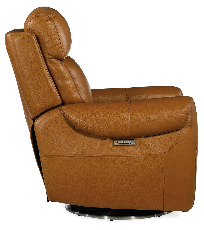 Sterling Swivel Power Recliner with Power Headrest - RC600-PHSZ-086 - Sanctuary Home Furnishings (CA)*