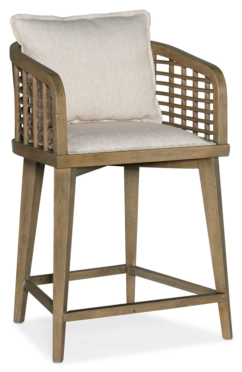 Sundance Barrel Back Swivel Counter Stool image