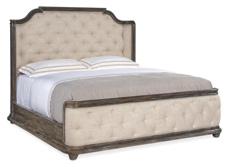 Traditions King Upholstered Panel Bed - 5961-90866-89