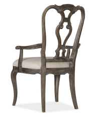 Traditions Wood Back Arm Chair 2 per carton/price ea - 5961-75400-89 - Sanctuary Home Furnishings (CA)*