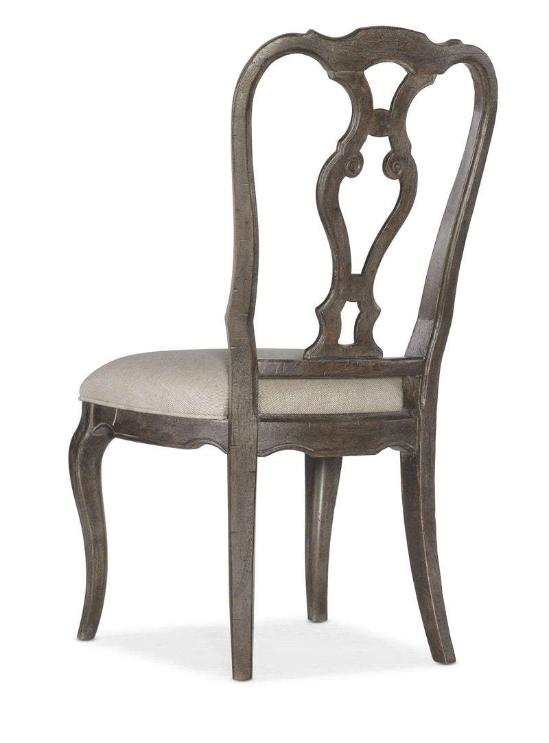 Traditions Wood Back Side Chair 2 per carton/price ea - 5961-75410-89 - Sanctuary Home Furnishings (CA)*