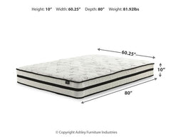 Chime 10 Inch Hybrid Mattress in a Box - Sanctuary Home Furnishings (CA)*