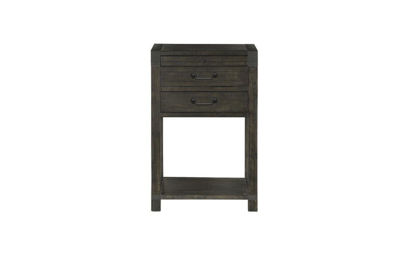 Magnussen Abington Open Nightstand in Weathered Charcoal image