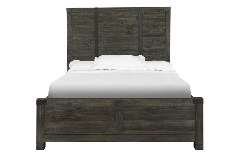 Magnussen Abington Queen Panel Bed in Weathered Charcoal image