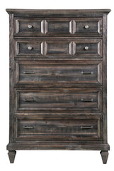 Magnussen Calistoga 5 Drawer Chest  in Weathered Charcoal image