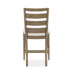 Magnussen Furniture Bellevue Manor Counter Dining Side Chair in White Weathered Shutter