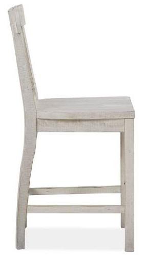 Magnussen Furniture Bronwyn Counter Chair in Alabaster (Set of 2)