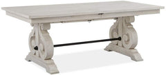 Magnussen Furniture Bronwyn Rectangular Dining Table in Alabaster
