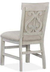 Magnussen Furniture Bronwyn Side Chair w/Upholstered Seat & Back in Alabaster (Set of 2)