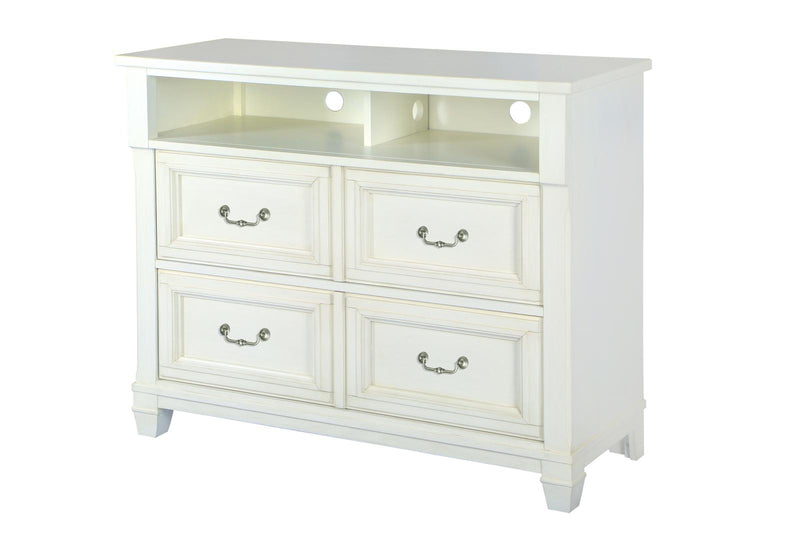 Magnussen Furniture Brookfield Media Chest in Cotton White image