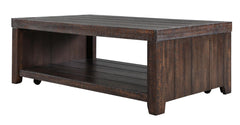 Magnussen Furniture Caitlyn Rectangular Cocktail Table in Distressed Natural