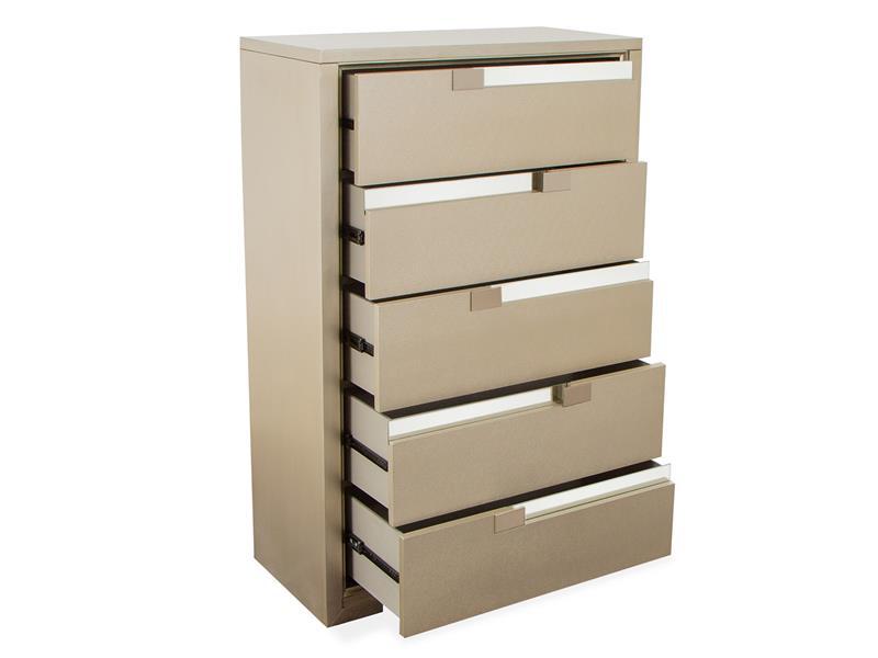 Magnussen Furniture Chantelle Drawer Chest in Champagne