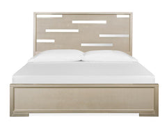 Magnussen Furniture Chantelle King Panel Bed in Champagne