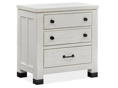 Magnussen Furniture Harper Springs Drawer Nightstand in Silo White image