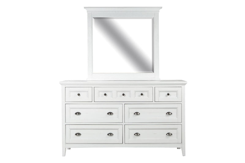 Magnussen Furniture Heron Cove Drawer Dresser in Chalk White