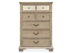 Magnussen Furniture Jocelyn Drawer Chest in Weathered Taupe