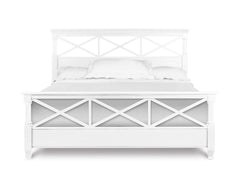 Magnussen Furniture Kasey Cal King Panel Bed in Ivory image