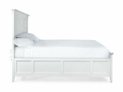 Magnussen Furniture Kentwood Cal King Panel Bed in White