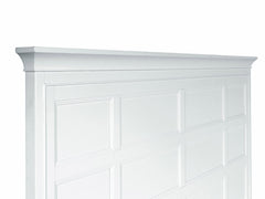 Magnussen Furniture Kentwood Cal King Panel Bed in White