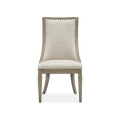 Magnussen Furniture Lancaster Dining Arm Chair in Dovetail Grey