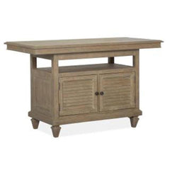 Magnussen Furniture Lancaster Rectangular Counter Table in Dovetail Grey
