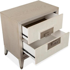 Magnussen Furniture Lenox 2 Drawer Nightstand in Acadia White