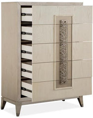 Magnussen Furniture Lenox 5 Drawer Chest in Acadia White