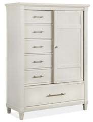 Magnussen Furniture Lola Bay Sliding Door Chest in Seagull White image