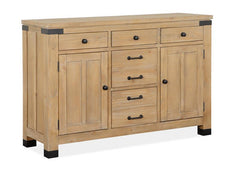 Magnussen Furniture Madison Heights Server in Weathered Fawn image