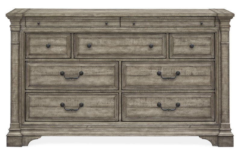 Magnussen Furniture Milford Creek 9 Drawer Dresser in Lark Brown image