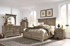 Magnussen Furniture Milford Creek California King Panel Bed in Lark Brown