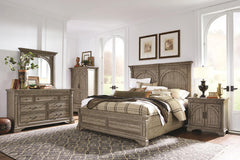 Magnussen Furniture Milford Creek California King Panel Bed in Lark Brown