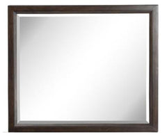 Magnussen Furniture Modern Geometry Landscape Mirror in French Roast image