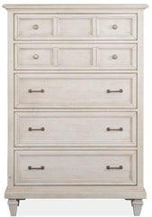 Magnussen Furniture Newport 5 Drawer Chest in Alabaster image