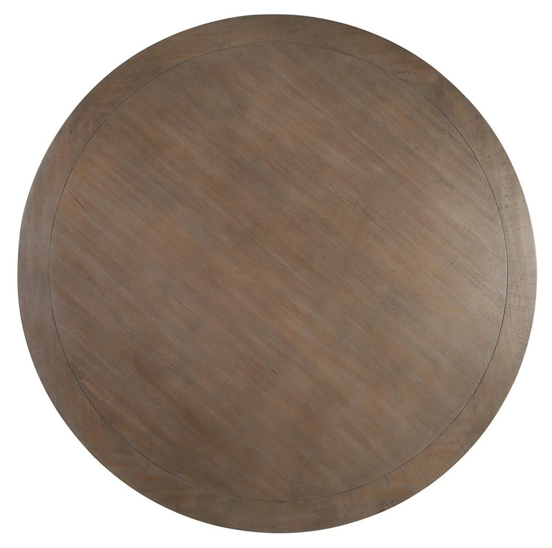Magnussen Furniture Paxton Place 52" Round Dining Table in Dovetail Grey