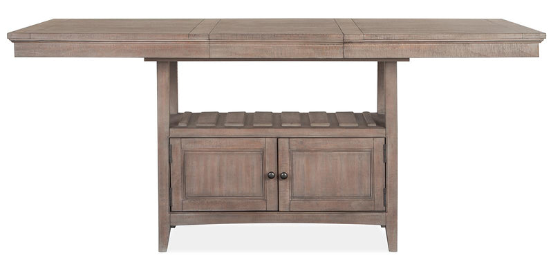 Magnussen Furniture Paxton Place Counter Table in Dovetail Grey