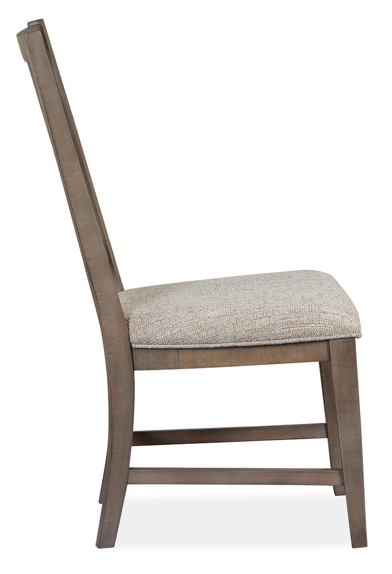 Magnussen Furniture Paxton Place Dining Side Chair w/ Upholstered Seat in Dovetail Grey (Set of 2)
