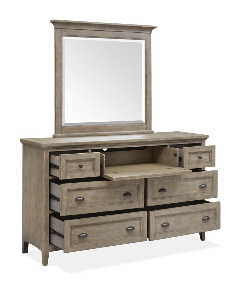 Magnussen Furniture Paxton Place Dresser in Dovetail Grey