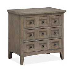 Magnussen Furniture Paxton Place Nightstand in Dovetail Grey